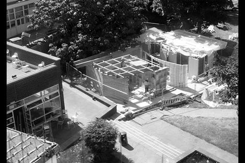 Pavilion build